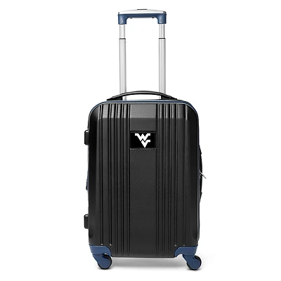 MOJO Yellow West Virginia Mountaineers 21" Hardcase Two-Tone Spinner Carry-On