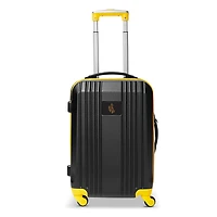 MOJO Yellow Wyoming Cowboys 21" Hardcase Two-Tone Spinner Carry-On