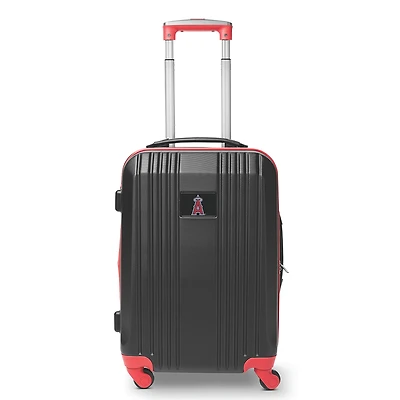 MOJO Red Los Angeles Angels 21" Hardcase Two-Tone Spinner Carry-On