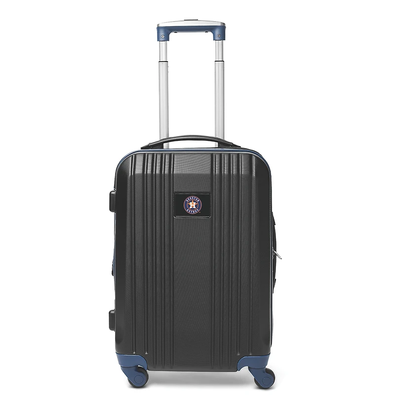 MOJO Navy Houston Astros 21" Hardcase Two-Tone Spinner Carry-On