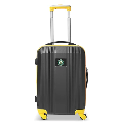 MOJO Yellow Athletics 21" Hardcase Two-Tone Spinner Carry-On