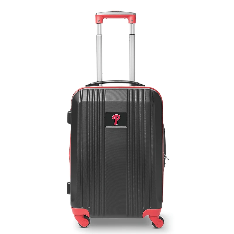 MOJO Red Philadelphia Phillies 21" Hardcase Two-Tone Spinner Carry-On