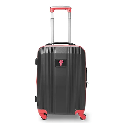 MOJO Red Philadelphia Phillies 21" Hardcase Two-Tone Spinner Carry-On