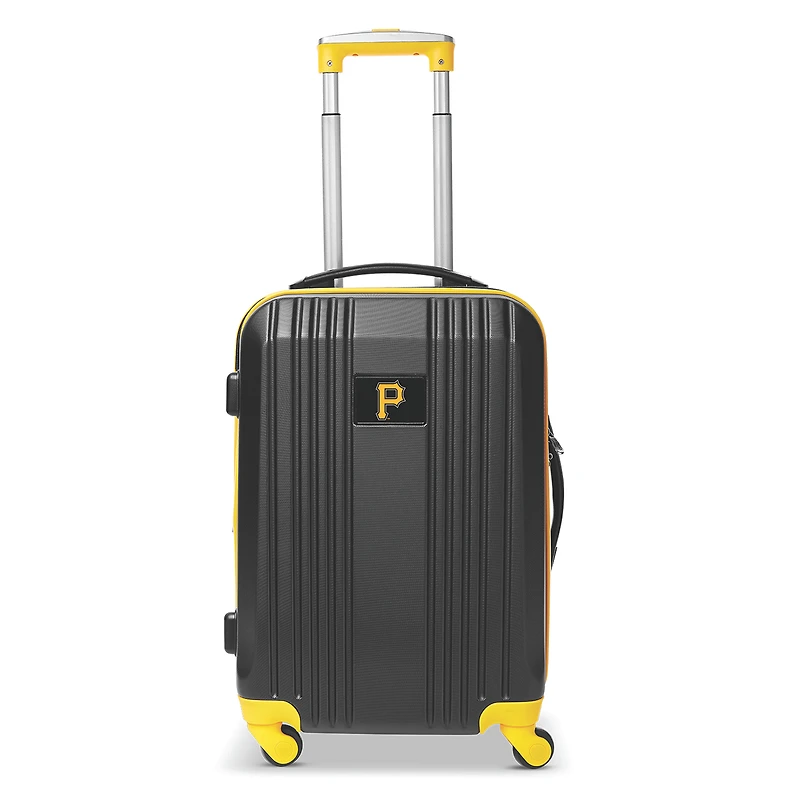 MOJO Yellow Pittsburgh Pirates 21" Hardcase Two-Tone Spinner Carry-On