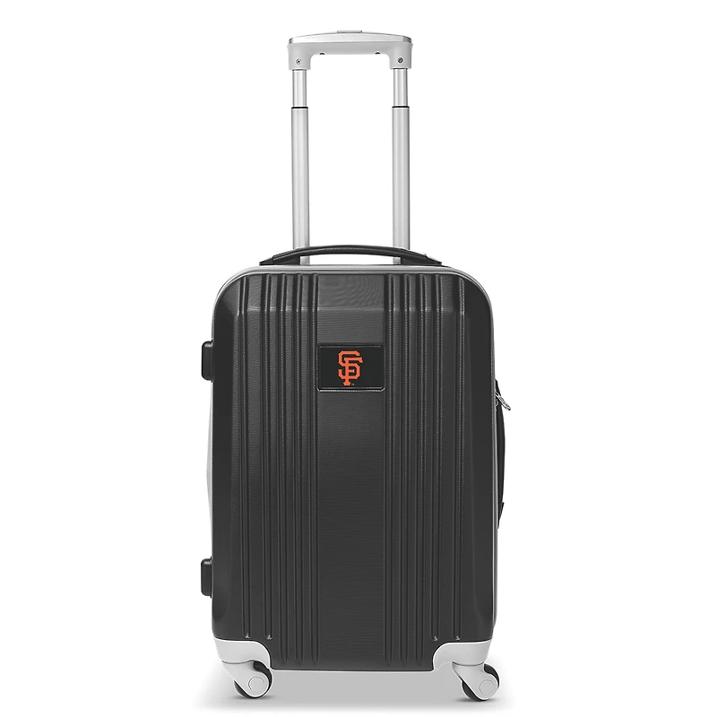 MOJO Black San Francisco Giants 21" Hardcase Two-Tone Spinner Carry-On