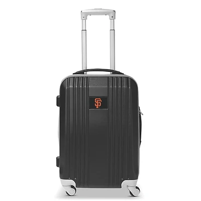 MOJO Black San Francisco Giants 21" Hardcase Two-Tone Spinner Carry-On