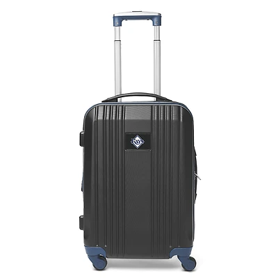 MOJO Navy Tampa Bay Rays 21" Hardcase Two-Tone Spinner Carry-On