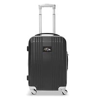 MOJO Black Baltimore Ravens 21" Hardcase Two-Tone Spinner Carry-On