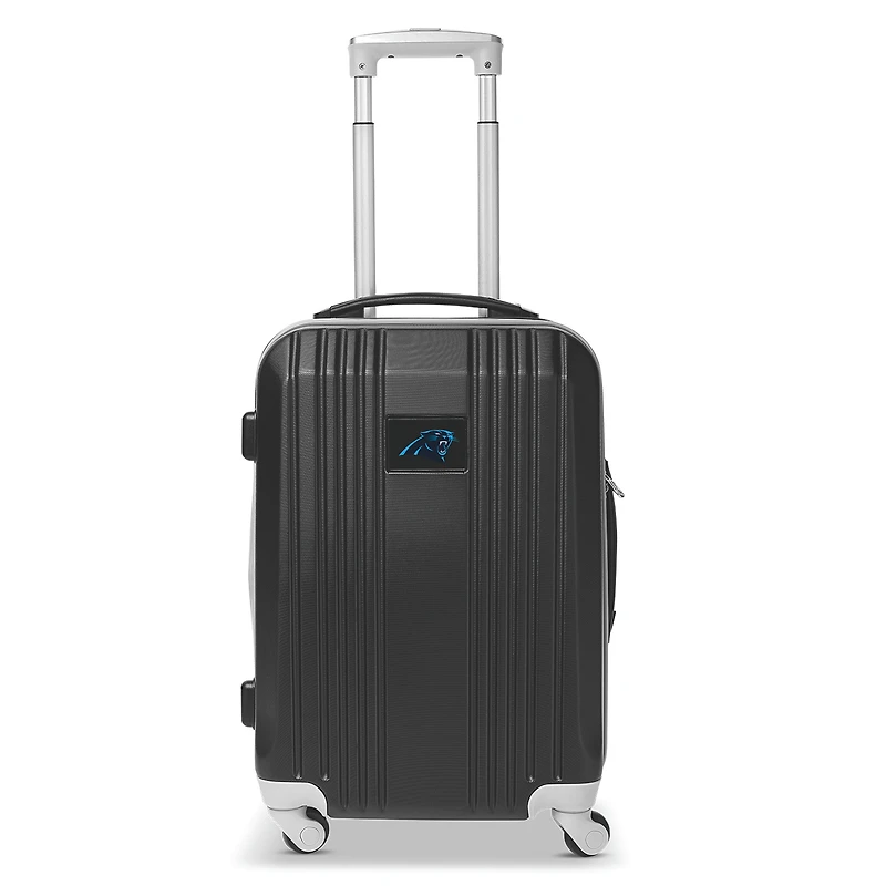 MOJO Black Carolina Panthers 21" Hardcase Two-Tone Spinner Carry-On