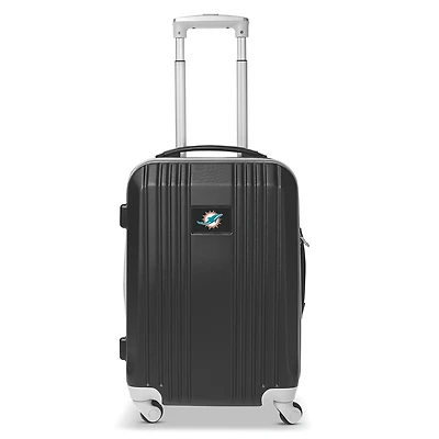 MOJO Black Miami Dolphins 21" Hardcase Two-Tone Spinner Carry-On