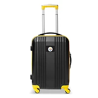 MOJO Yellow Pittsburgh Steelers 21" Hardcase Two-Tone Spinner Carry-On