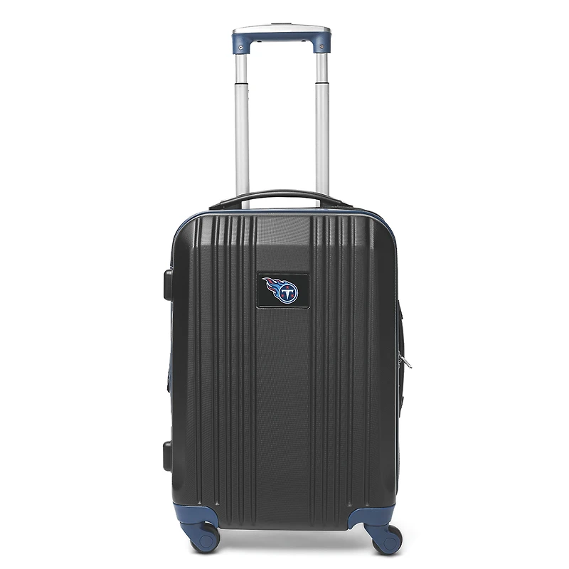 MOJO Navy Tennessee Titans 21" Hardcase Two-Tone Spinner Carry-On