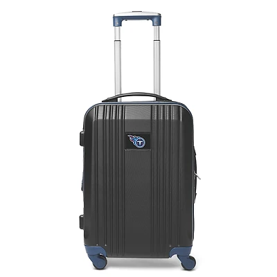 MOJO Navy Tennessee Titans 21" Hardcase Two-Tone Spinner Carry-On