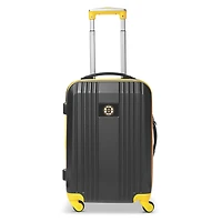 MOJO Yellow Boston Bruins 21" Hardcase Two-Tone Spinner Carry-On