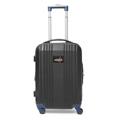 MOJO Navy Washington Capitals 21" Hardcase Two-Tone Spinner Carry-On