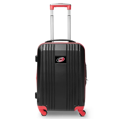 MOJO Red Carolina Hurricanes 21" Hardcase Two-Tone Spinner Carry-On