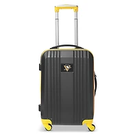 MOJO Yellow Pittsburgh Penguins 21" Hardcase Two-Tone Spinner Carry-On