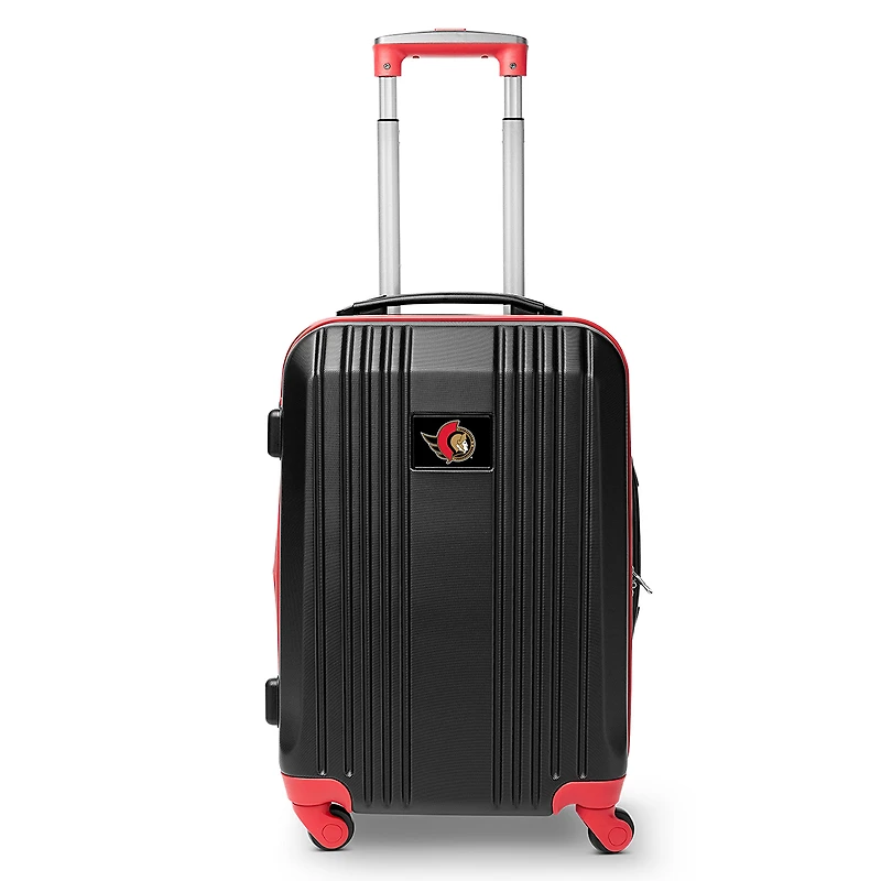 MOJO Red Ottawa Senators 21" Hardcase Two-Tone Spinner Carry-On
