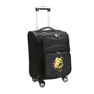 MOJO Black Ferris State Bulldogs 21" Softside Spinner Carry-On