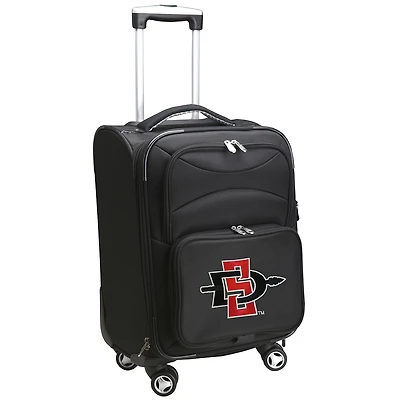 MOJO Black San Diego State Aztecs 21" Softside Spinner Carry-On
