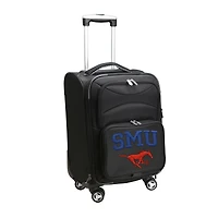 MOJO Black SMU Mustangs 21" Softside Spinner Carry-On