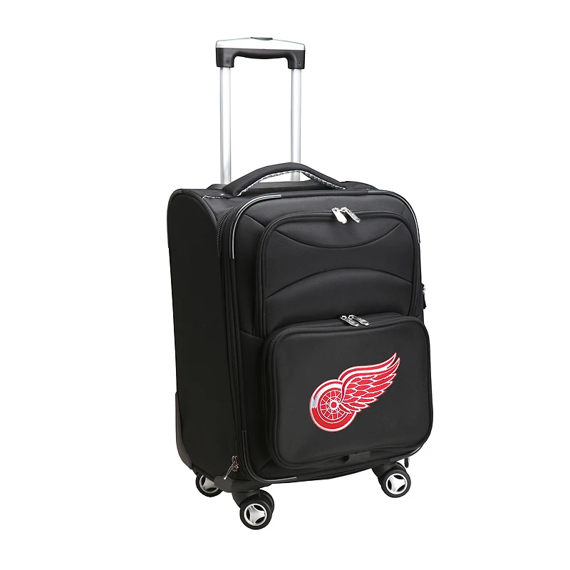 MOJO Black Detroit Red Wings 21" Softside Spinner Carry-On