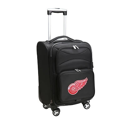 MOJO Black Detroit Red Wings 21" Softside Spinner Carry-On