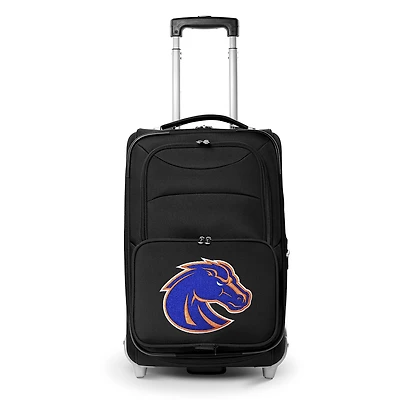 MOJO Black Boise State Broncos 21" Softside Rolling Carry-On Suitcase