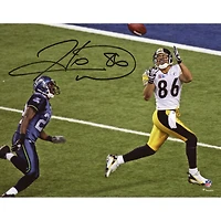 Hines Ward Pittsburgh Steelers Autographed 8" x 10" SB XL Catch Photograph