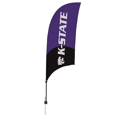 Kansas State Wildcats 7.5' Two-Tone Razor Feather Stake Flag