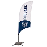BYU Cougars 7.5' Two-Tone Razor Feather Stake Flag with Base