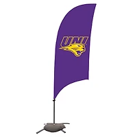 Northern Iowa Panthers 7.5' Razor Feather Stake Flag with Base