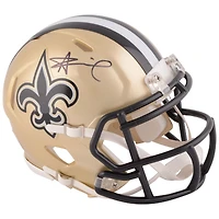 Alvin Kamara New Orleans Saints Autographed Riddell Speed Mini Helmet