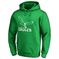 Men's Kelly Green Philadelphia Eagles Hometown Collection First Flight Pullover Hoodie