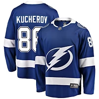 Men's Fanatics Nikita Kucherov Blue Tampa Bay Lightning  Breakaway Jersey