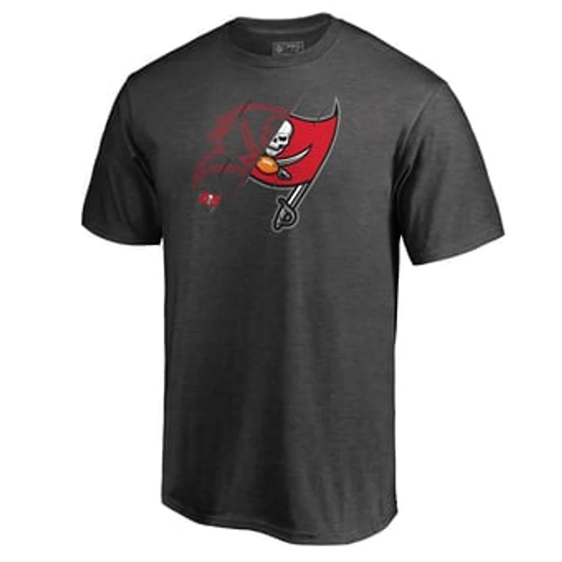 Men's Heathered Gray Tampa Bay Buccaneers X-Ray T-Shirt