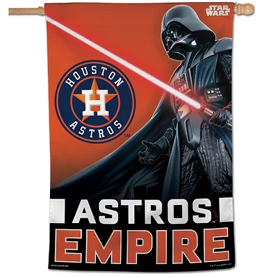 WinCraft Houston Astros 28" x 40" Star Wars Empire Single-Sided Vertical Banner
