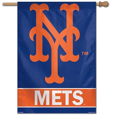 WinCraft New York Mets 28" x 40" Wordmark Single-Sided Vertical Banner