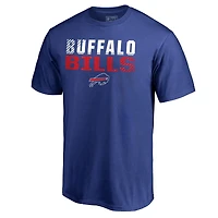 Men's Royal Buffalo Bills Iconic Collection Fade Out T-Shirt