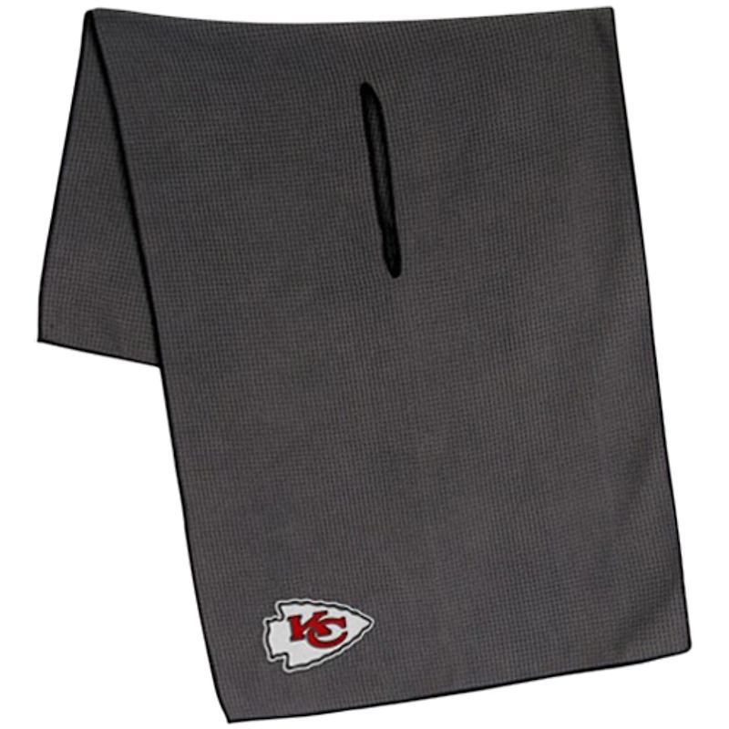 Kansas City Chiefs 19" x 41" Gray Microfiber Towel