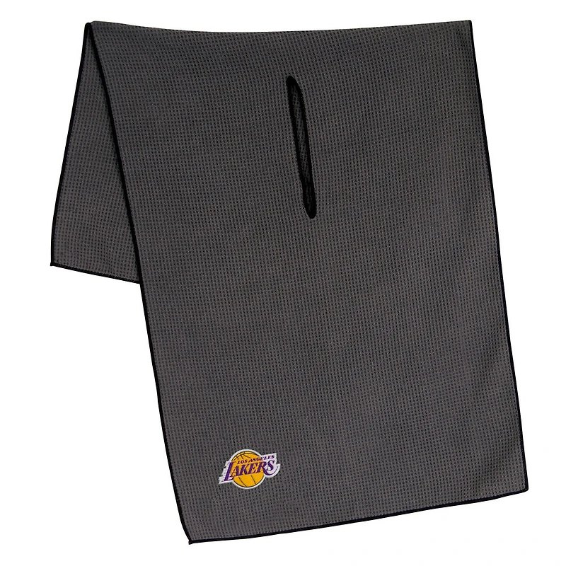 Los Angeles Lakers 19" x 41" Gray Microfiber Towel