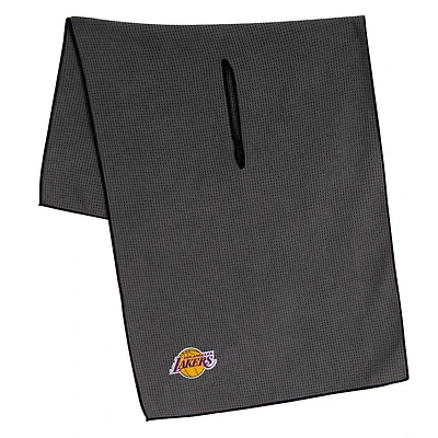 Los Angeles Lakers 19" x 41" Gray Microfiber Towel