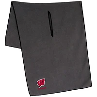 Wisconsin Badgers 19" x 41" Gray Microfiber Towel