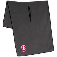 Stanford Cardinal 19" x 41" Gray Microfiber Towel