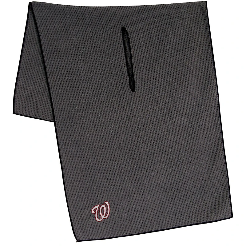 Washington Nationals 19" x 41" Gray Microfiber Towel