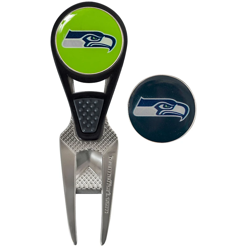 Seattle Seahawks CVX Repair Tool & Ball Markers Set