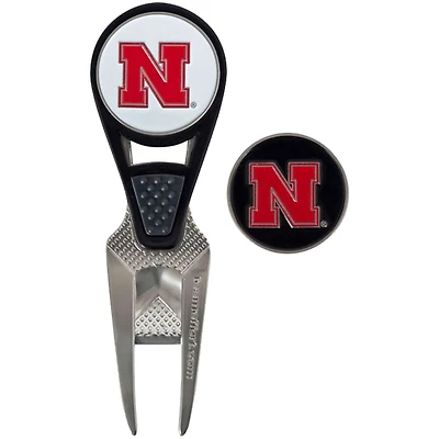 Nebraska Huskers CVX Repair Tool & Ball Markers Set