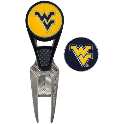 West Virginia Mountaineers CVX Repair Tool & Ball Markers Set