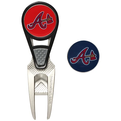Atlanta Braves CVX Repair Tool & Ball Markers Set