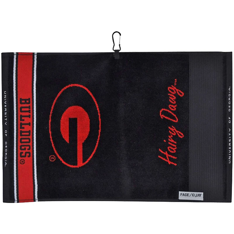 Georgia Bulldogs 16" x 24" Face/Club Jacquard Towel